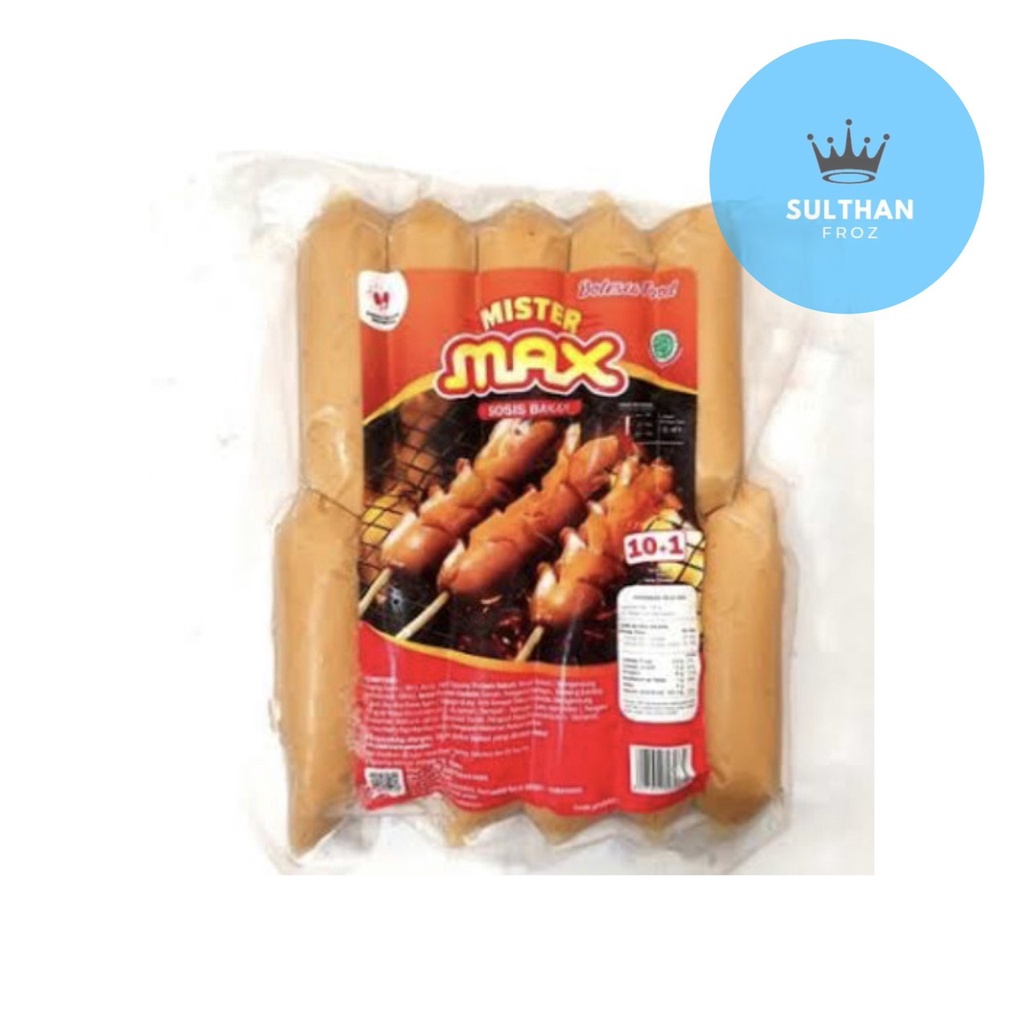 

BAH Mister Max Sosis Bakar Mini Frozen Isi 12