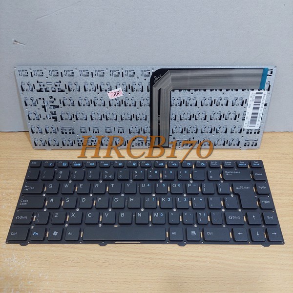 Keyboard Acer Aspire One 14 Z1401 14 Z1402 Z1401-N2940 Z1401-C283 Hitam -HRCB