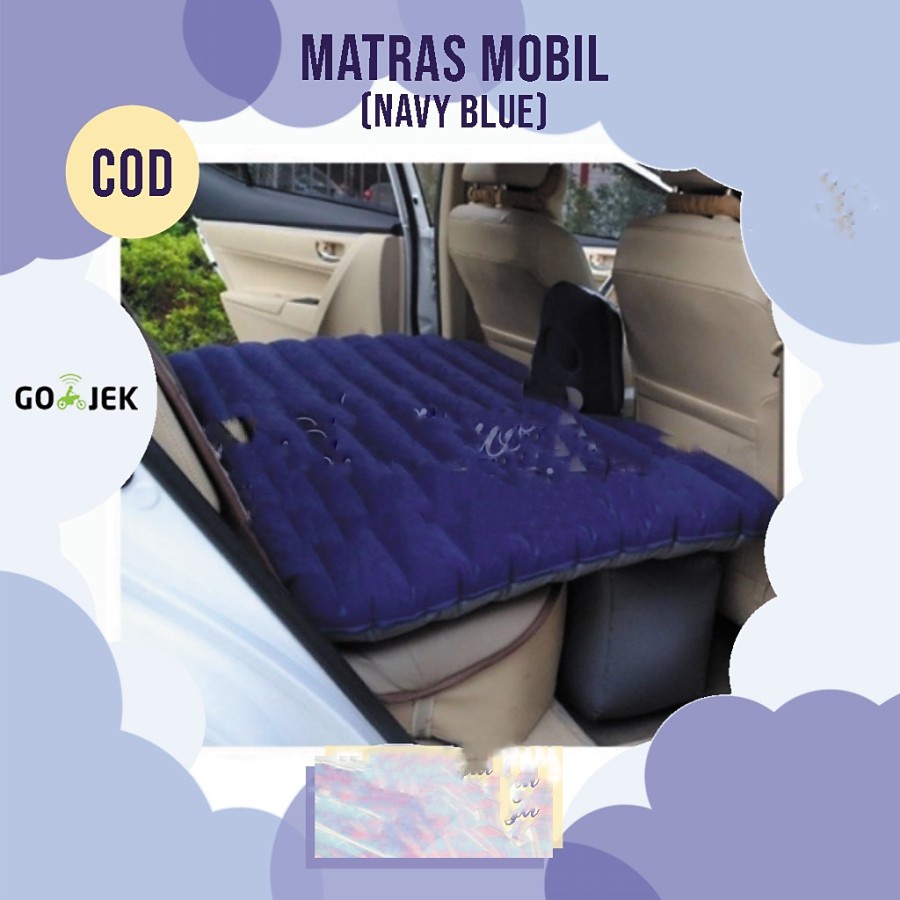 Kasur Mobil Angin + Pompa+bantal Kasur Mobil Matras Mobil Car Bed