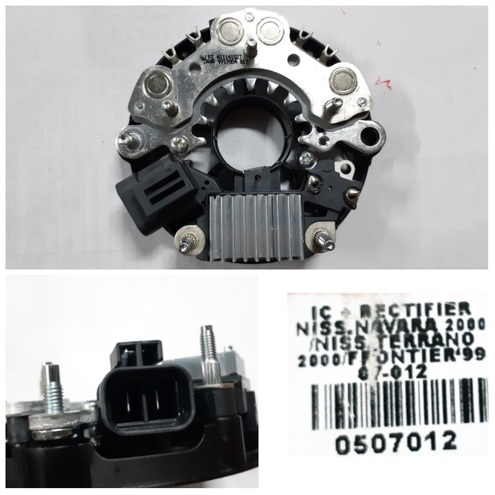 IC Regulator+Rectifier USI Nissan Navara '00/Terrano '00/Frontier '99