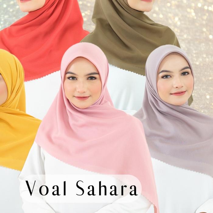☞ Mevrouw Hijab VOAL SAHARA 115x115 Lasercut Group 1 ☃