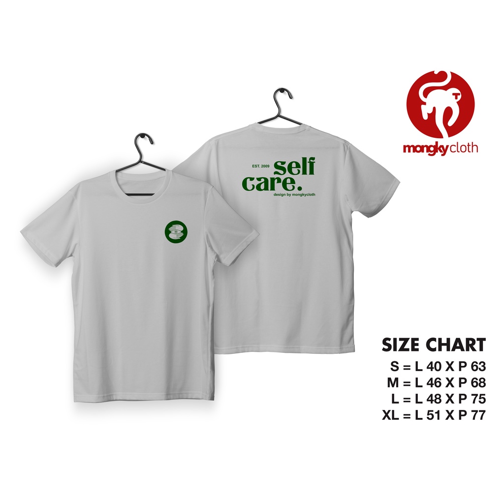 kaos self care desain aesthetic