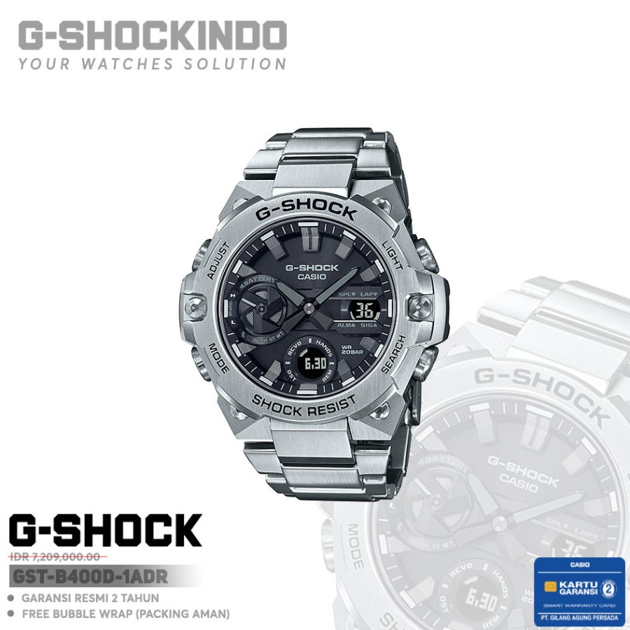 Casio G-Shock GST-B400D-1ADR Original