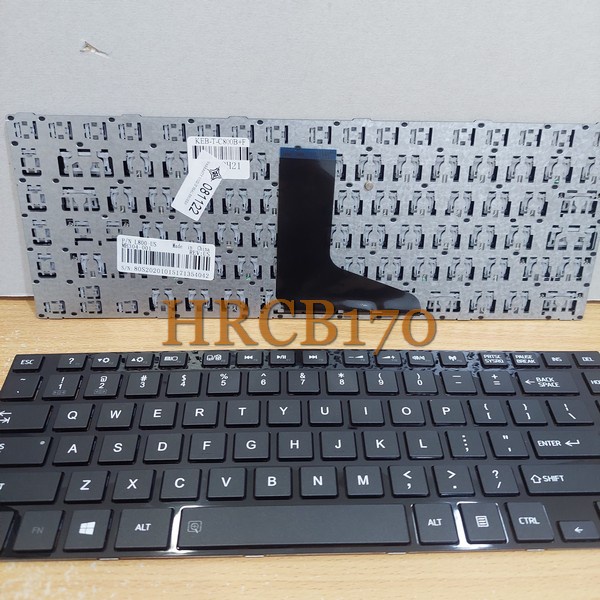 Keyboard Toshiba Satellite C800 C800D C805 C840 M800 M805 L800 Frame -HRCB