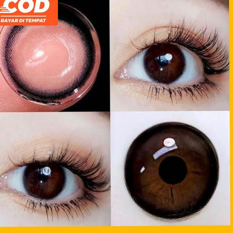 ❃ SOFTLENS NATURAL BLACK 14,00 MM- softlens black - softlens hitam SOFTLENS MINUS NORMAL ❀