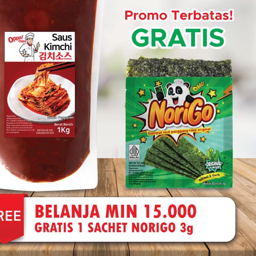 

✲ Saus Instan Saus Kimchi Korea 1kg/ Sauce Kimchi Korea Saus Oppa!Oppa ✷