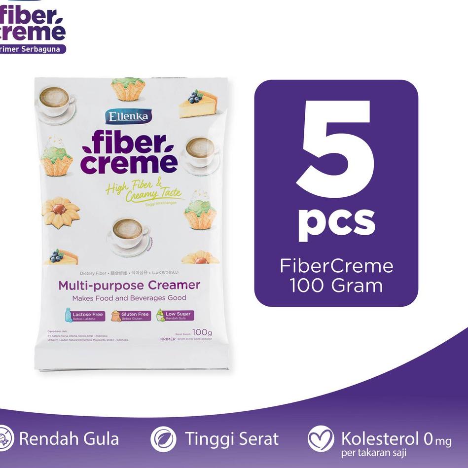 

♂ FiberCreme Sachet 100gr - 5 Pcs ☼
