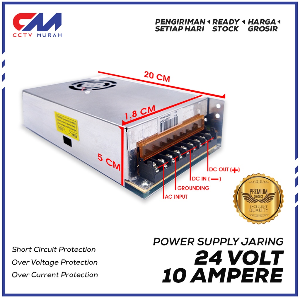 POWER SUPPLY 24V/10A SWITCHING Switching Power Supply 24V 10A / PSU 24V 10A Switching Power