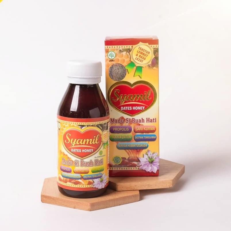 

Madu Kurma Syamil Si Buah Hati Kemasan Terbaru / Madu Syamil Anak Dates Honey / Madu Syamil Kids Sudah POM