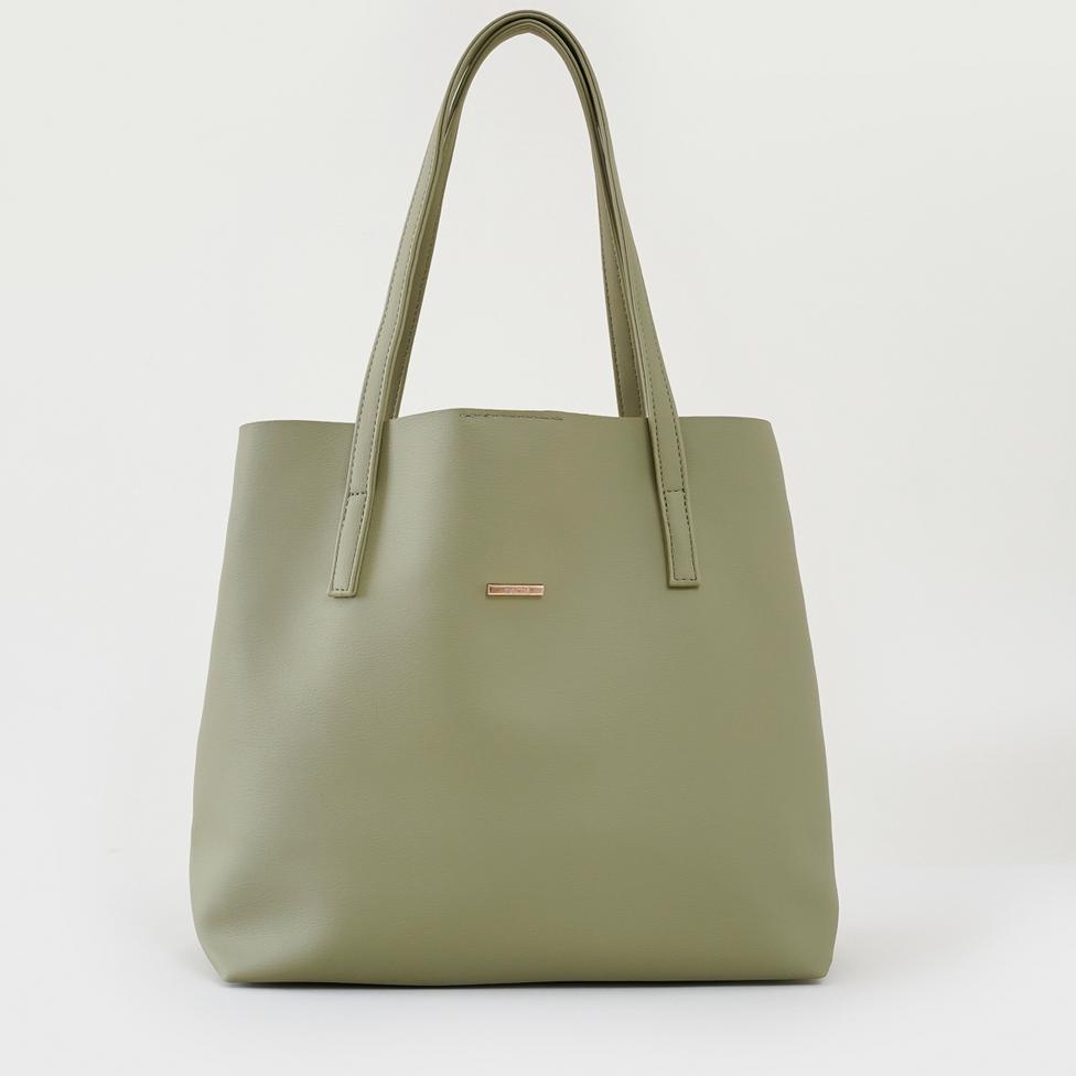 TERPERCAYA Tas Wanita Besar Ashley Sage Green Merche