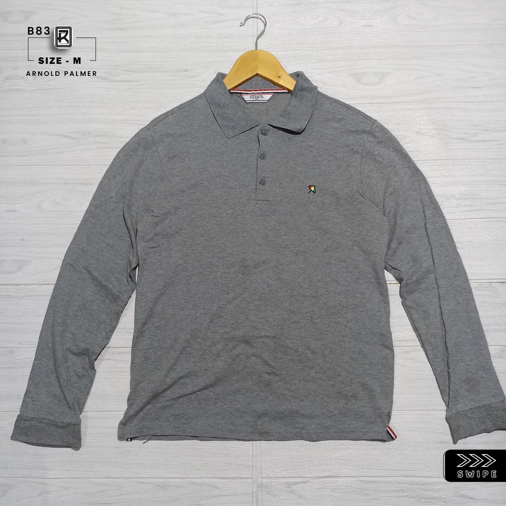 B83 - POLO SHIRT - ARNOLD PALMER Bekas/Second/Salur/Rugby