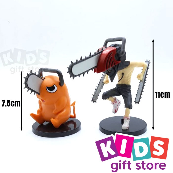 Figure Chainsaw Man Pochita Figure - Mainan Figur