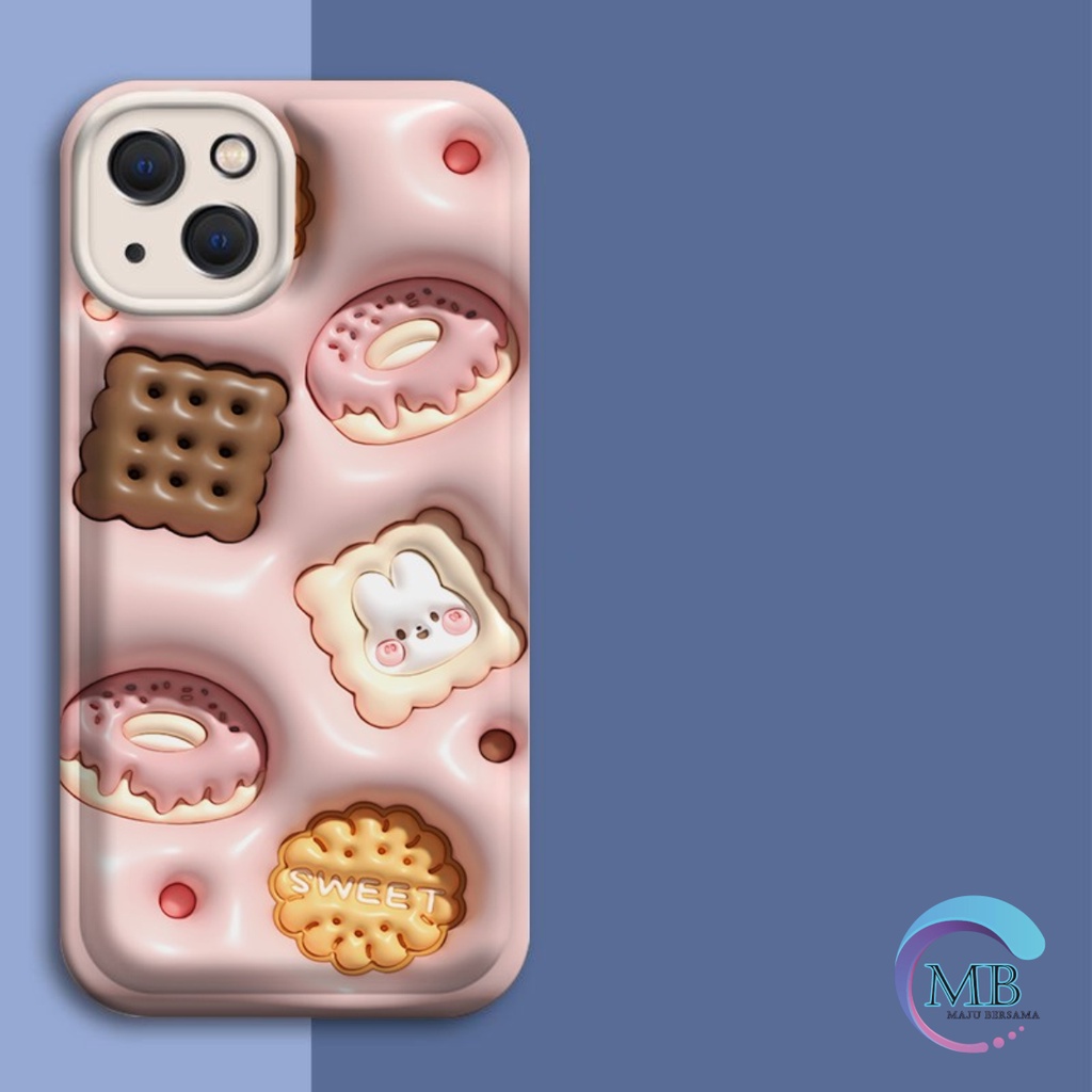 SS146 SOFTCASE MOTIF COOKIES AKSEN 3D FOR REALME C1 C2 5 5I C3 8 V13 9 9I 10 PRO C11 C12 C25 C15 C17 7I C20 C11 2021 C21 C21Y C2Y C30 NARZO 50I PRIME C31 C33 C35 NARZO 50A PRIME C55 MB4460