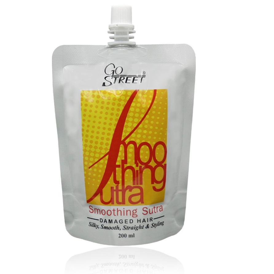 ✩ GO STREET - [STEP 1] Smoothing Sutra Damaged Hair (Untuk Rambut Rusak) 200 ML ✯