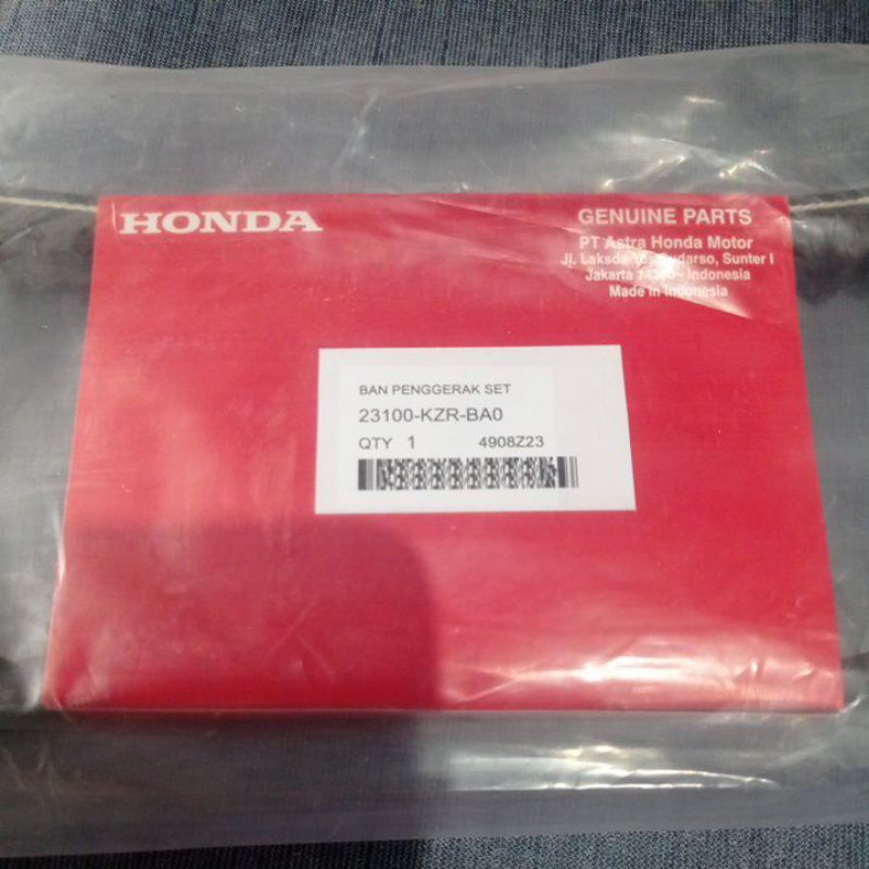 VAN BELT SET VARIO125 ORIGINAL van belt set vario 125 lama ban pengerak roda vario125