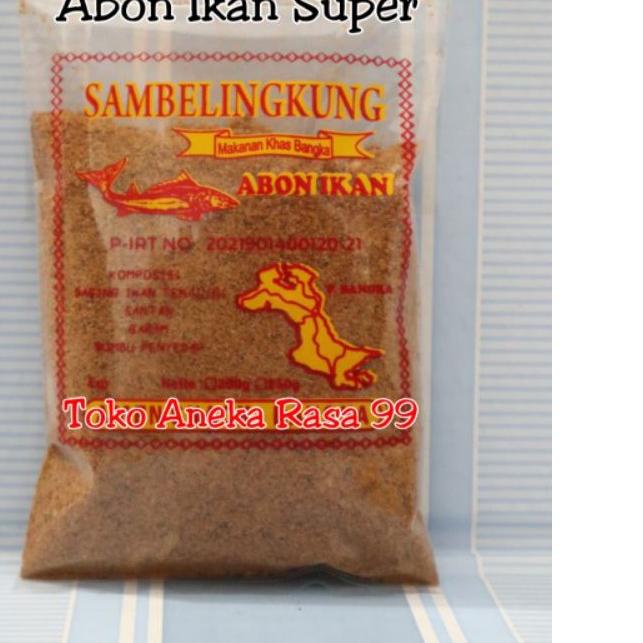 

➼ Abon Ikan Tenggiri Super Sambalingkung Khas Bangka ✼