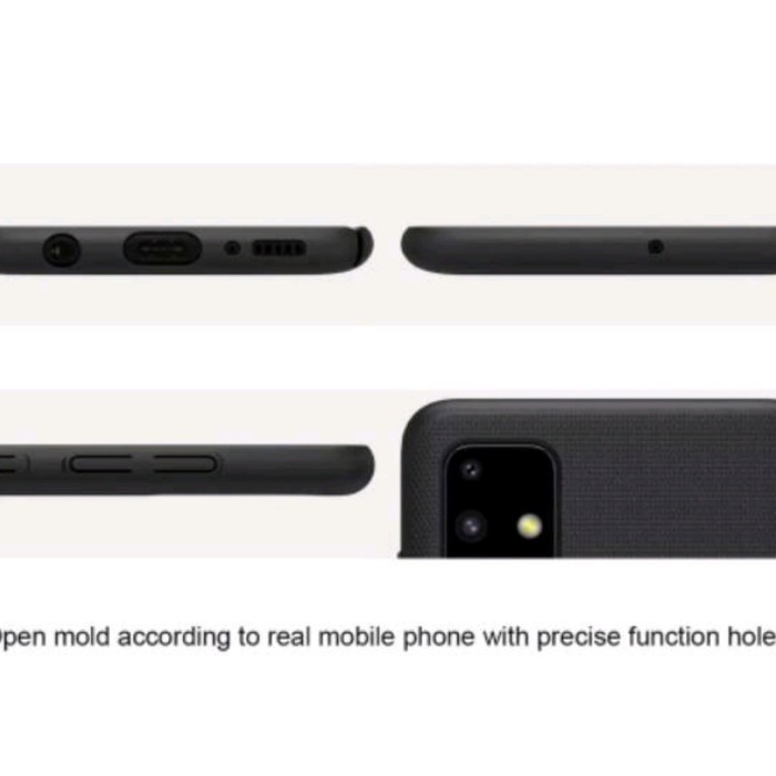 Samsung Galaxy A51 2020 Hardcase Nilkin Frosted (Free Stand Hp)