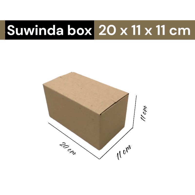 

Kardus karton uk. 20x11x11 cm Kotak Box ST untuk packing Souvenir -dll