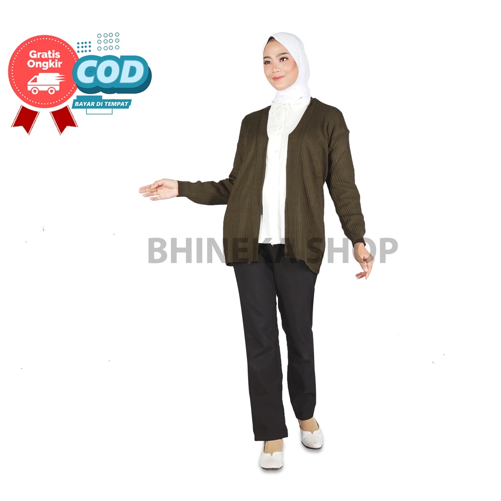 Cardigan Bresca Rajut Wanita Cardigan Knit Premium Kardigan Bresca