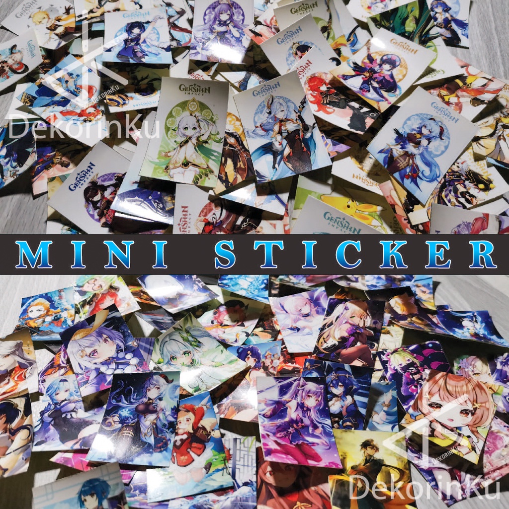 

Stiker Genshin Impact mini