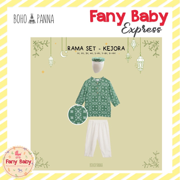 BOHOPANNA - RAYA COLLECTION - RAMA SET