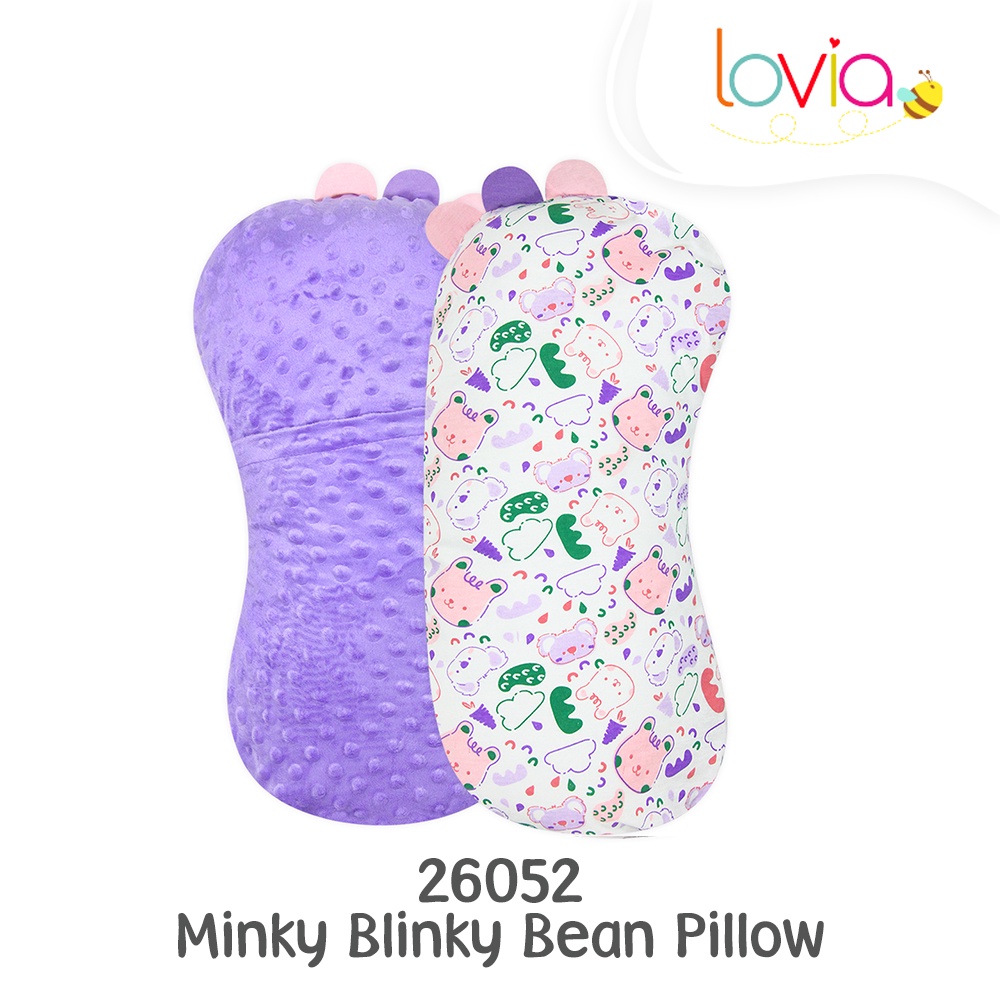 Kiddy Minky Blinky Bean Buddy Pillow / Bantal Bayi Multifungsi- 26052