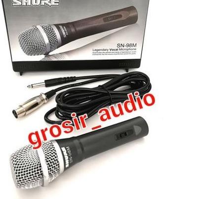 ☈ MIC KABEL SHURE SN98M SHURE SN 98M ,MICROPHONE SHURE SN98M SHURE SN 98 M  SHURE SH98 ❁