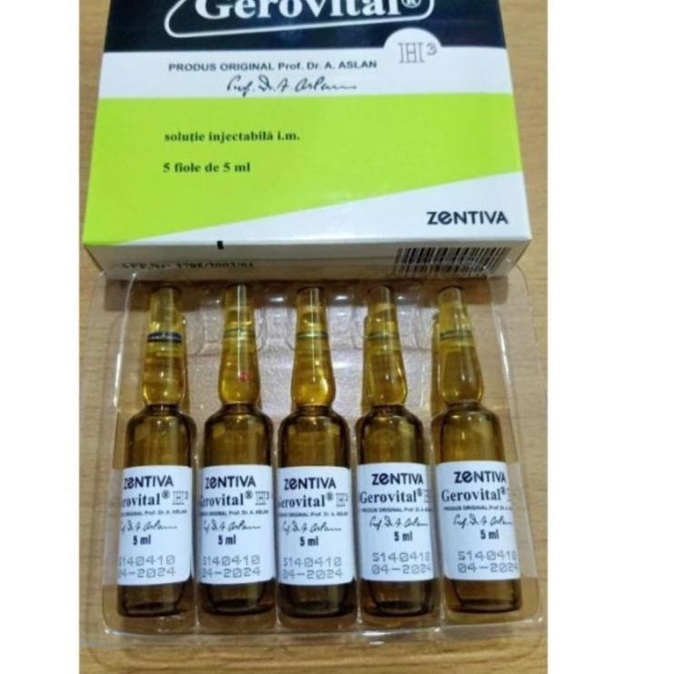 ✿ Gerovital H3 ORI Botol Langsing 2 garis New ✶