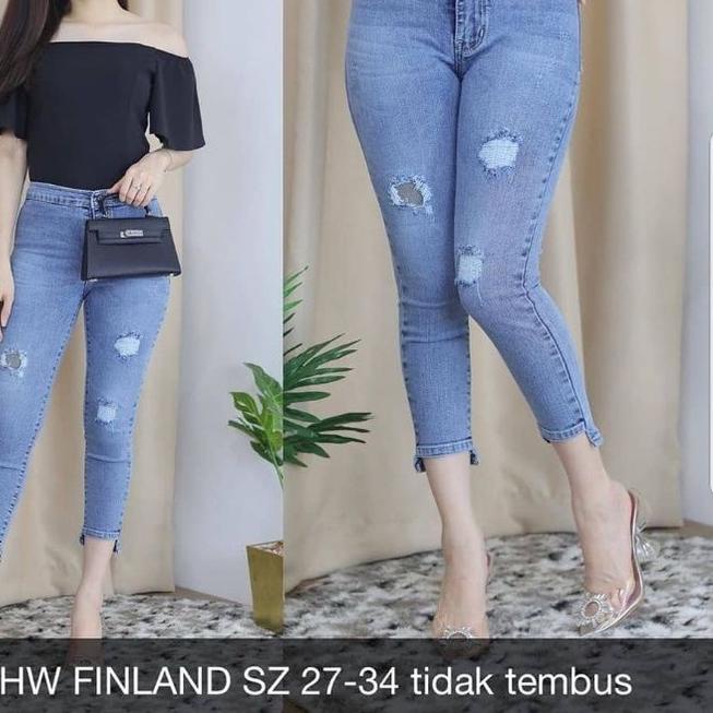 ♦ (BISA )READY HW FINLAND 7/9 HANEDA RIPPED 27-34 SOBEK TIDAK TEMBUS ☞