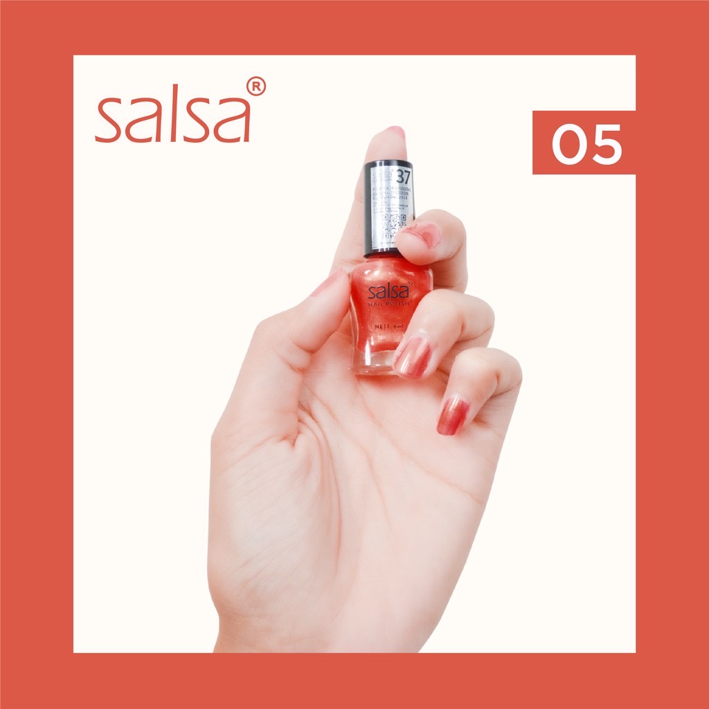 SALSA Nail Polish A Indonesia / Cat Kuku / Nude 1 2 Glam Glamour Set B / Peel Polish Kutek Halal Off Lupas Breathable Hijab Friendly / Color Pewarna Warna Matte Glossy Nude Bening / Satuan Ecer Full Set Paket / Cosmetic Beauty Tools Aksesoris / Varnish