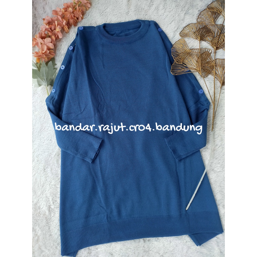 TUNIK RAJUT KALONG STEFANI BRANDED 7 GATE