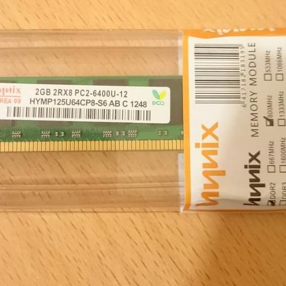 ◄ RAM HYNIX DDR2 2GB PC6400 ✲