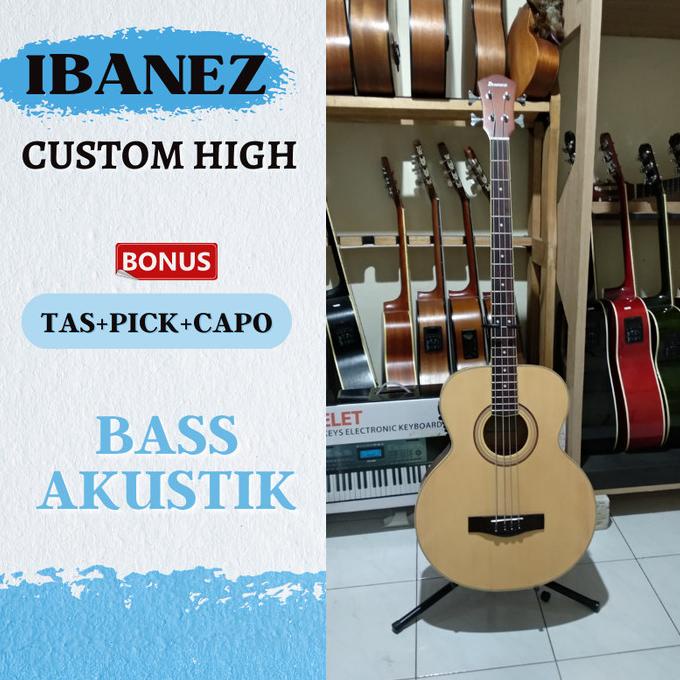 Gitar Bas Bass Akustik Elektrik Ibanez Guitar