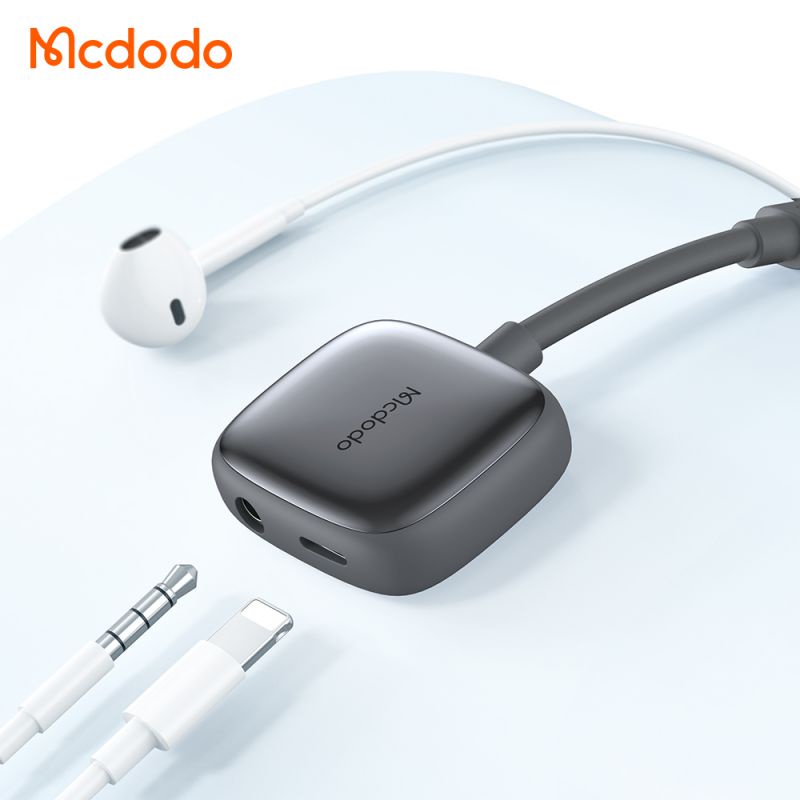 MCDODO Adapter Audio Mic Headset Iphone Lightning to 3.5mm CA2740