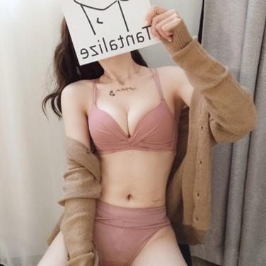 VIRAL Set Bra+celana dalam BH Premium Push Up Tanpa Kawat Pakaian Dalam Wanita Motif Polos Cantik Im