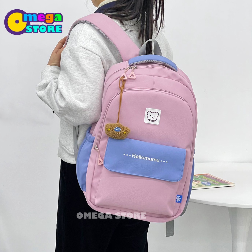 [O&amp;S] Tas Ransel Anak SD SMP SMA Wanita Pria Fashion Tas Sekolah Terbaru-OS285