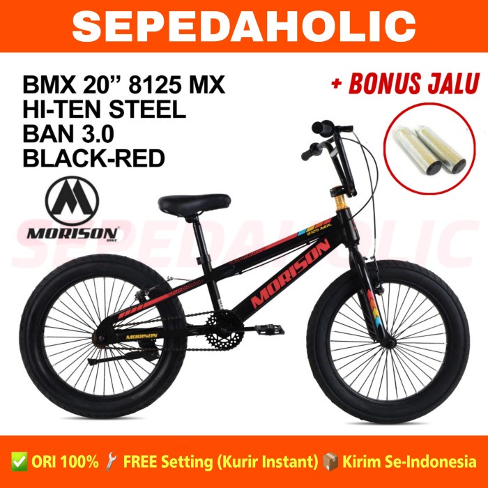 Best Seller Sepeda Anak Bmx Morison 8125 Mx Ukuran 20 Inch Ban Jumbo 3.0