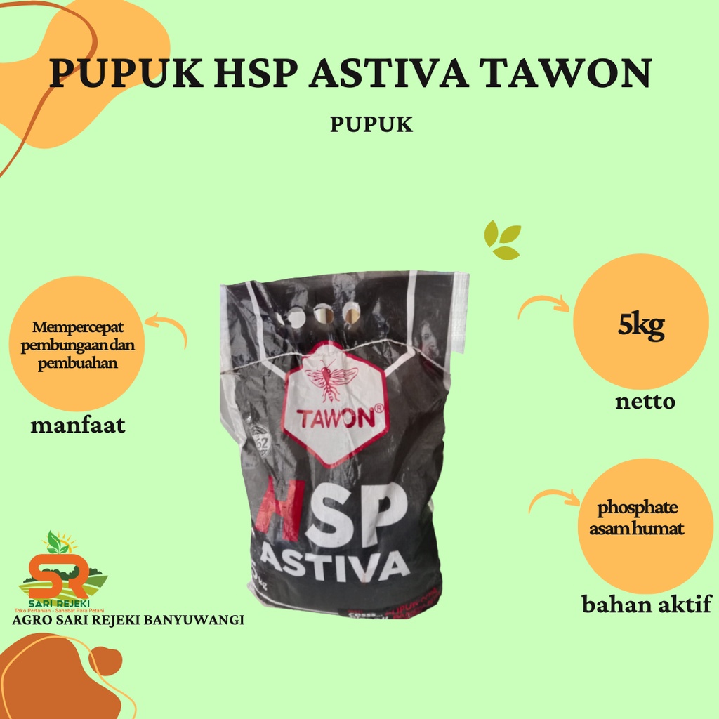 PUPUK HSP ASTIVA 5KG TAWON
