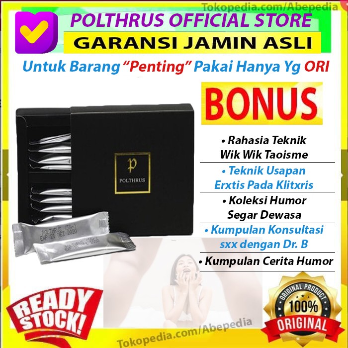 POLTHRUS Supplemen pria dewasa vitalitas obat kuat herbal tahan lama