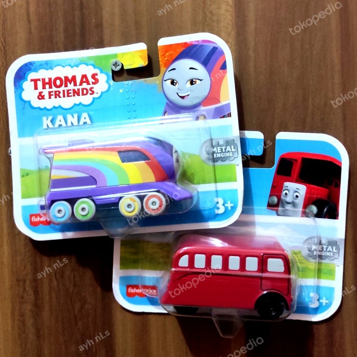 PAKET THOMAS AND N & FRIENDS KANA PELANGI BERTIE BKN RAUL PAXTON BASH TERLARIS