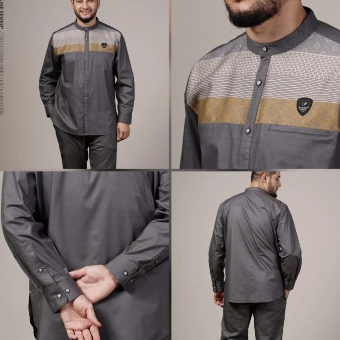 TERBARU SAMASE Kemko Long Sleeve T-001 /BAJU KOKO PRIA/BAJU KOKO DEWASA/BAJU KOKO ANAK/BAJU KOKO LEN