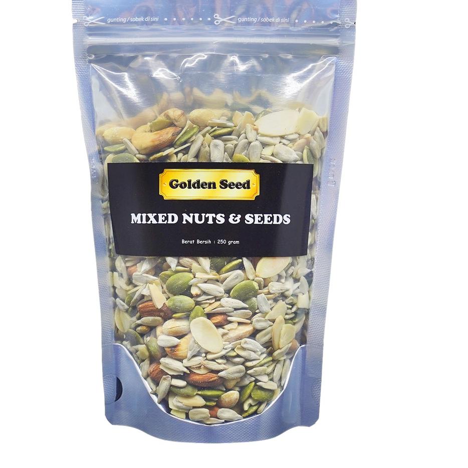 

✤ MIXED NUTS & SEEDS 250 GRAM PREMIUM - TRAIL MIX NUT & SEED - MIXNUT 250 GR ✲