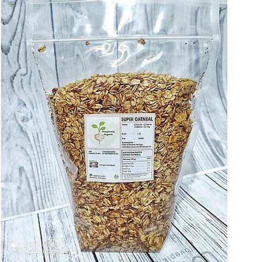 

♠ SUPER OATMEAL 1KG (6 MIX) - Instant, Vanilla Flavour, Rolled Oat, Chia Seed ➴