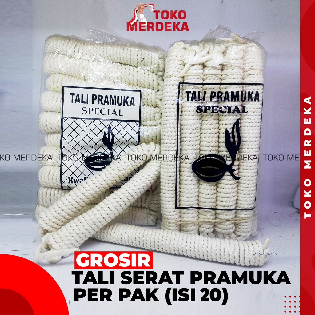 Tali Pramuka Serat / Tali Serat Pramuka Kodian (20 Pcs)
