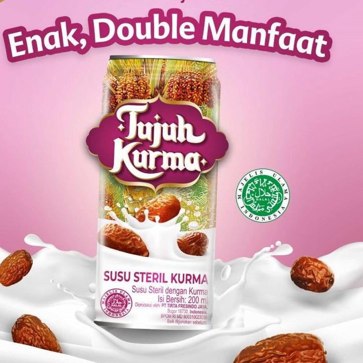 

Semangat AbisQ6c6B SUSU TUJUH KURMA SUSU STERIL 200 ML ISI 12