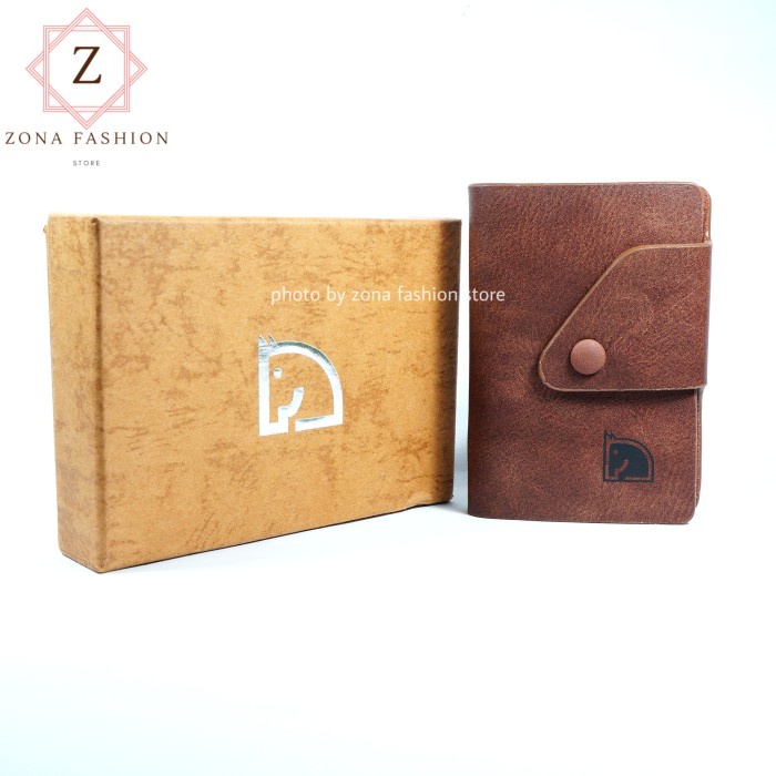 

Card Holder / Dompet Kartu Premium Kulit Import Ch-C Star Seller