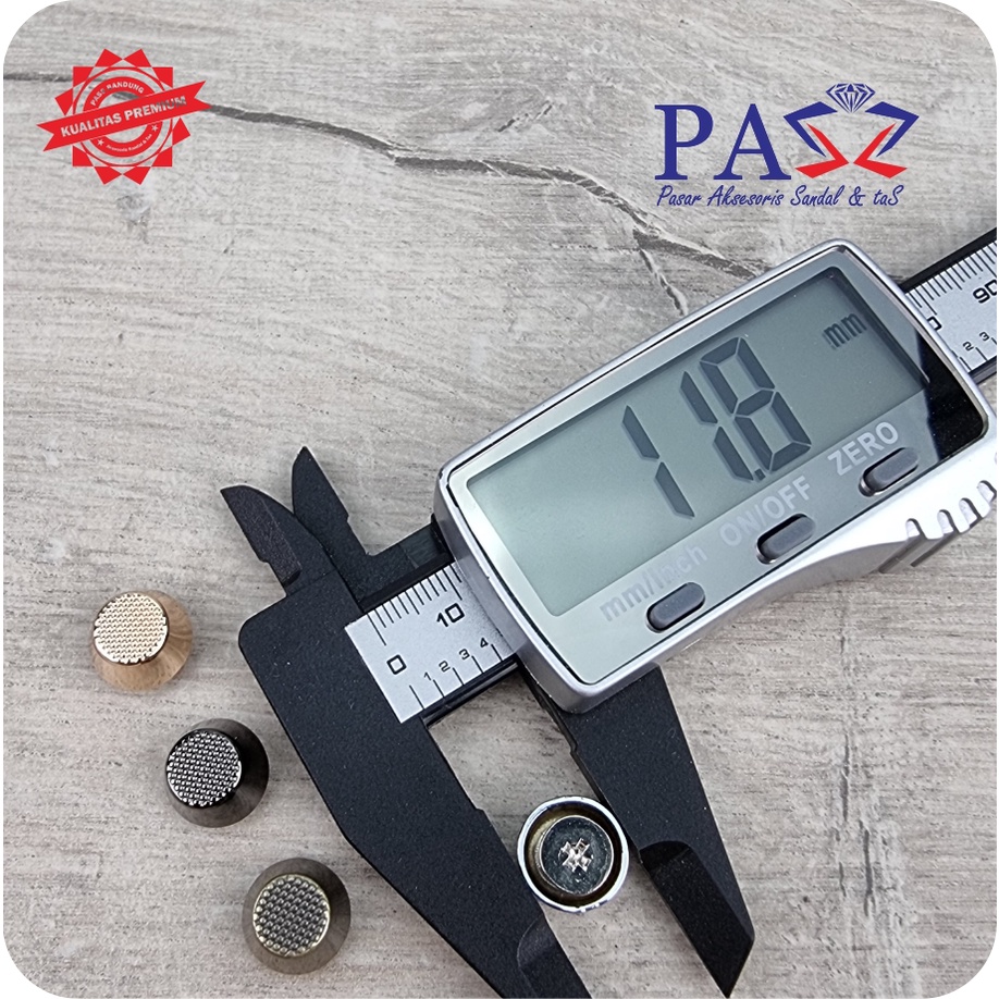 Kaki Tas Mur Baut 2 / 12mm (Premium Import)