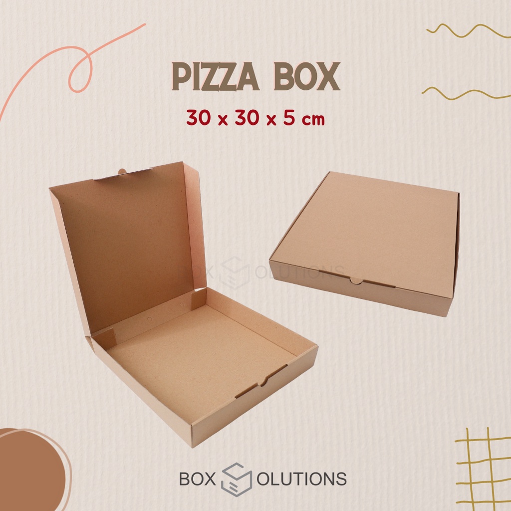 

dus / dos / box pizza / bingkai foto corrugated 30 x 30 x 5 cm