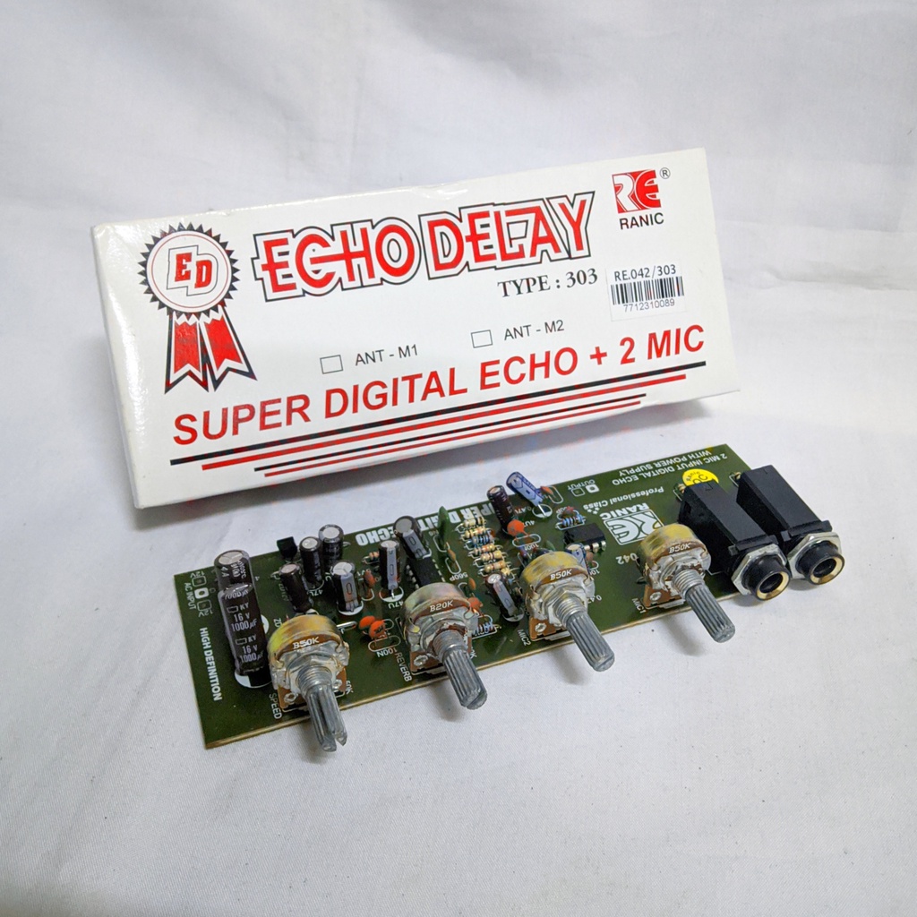 Kit Super Digital Echo+2 Mic RANIC Type RE.042