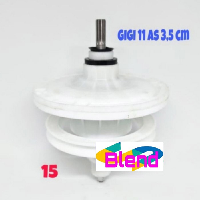 Gearbox Mesin Cuci No.15 Model Akari AS GIGI 11 3,5 cm/Girbox AKR 11Z